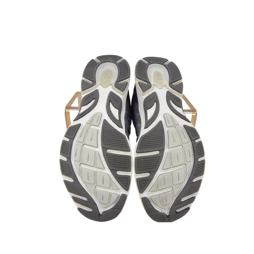 Ryka Revenant Wom 9.5 Grey Purple Walking Shoes Stability‎ Arch Support RE-ZORB